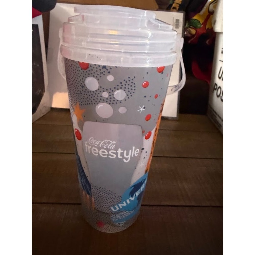 Universal Studios Orlando Coca-Cola Freestyle Souvenir Cup Refillable Tumbler